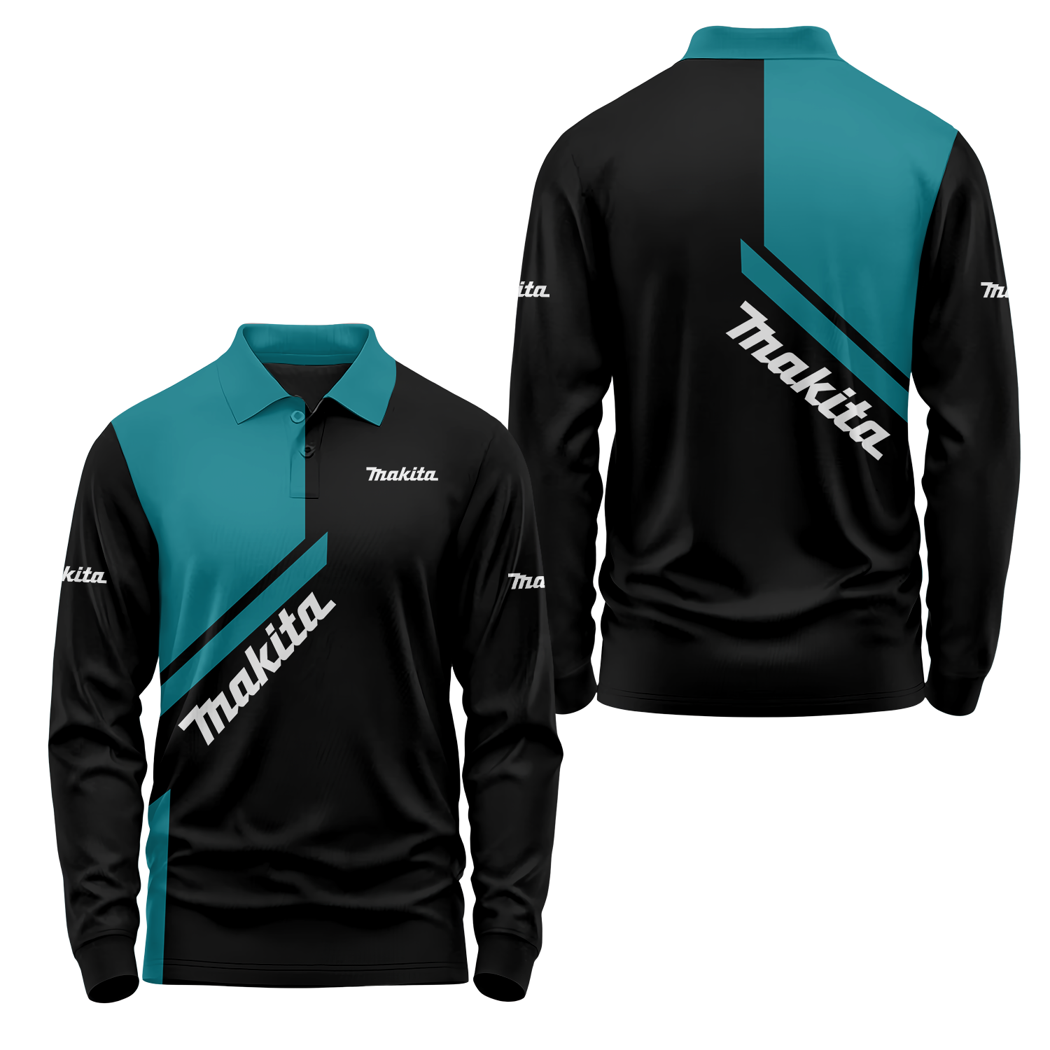 Makita Long Sleeve Polo USPL1427