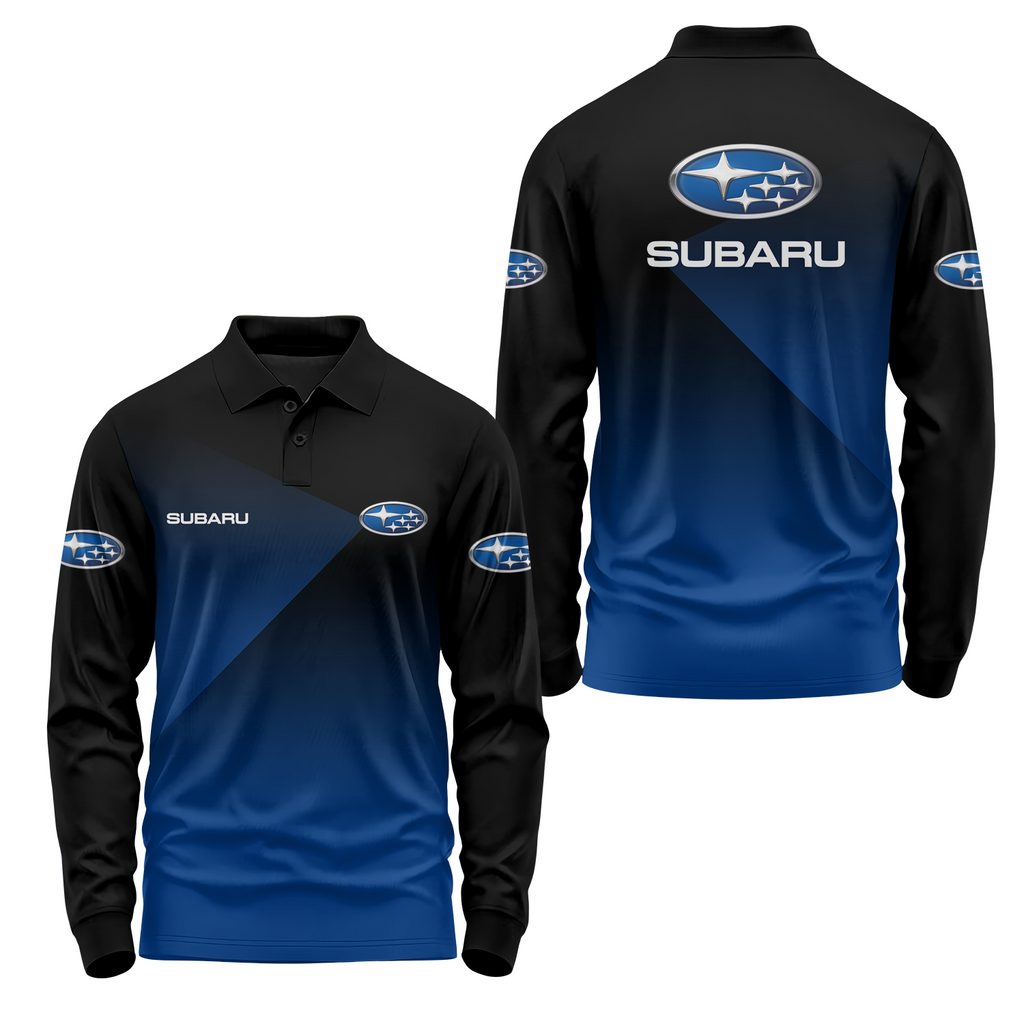 Subaru Long Sleeve Polo USPL974