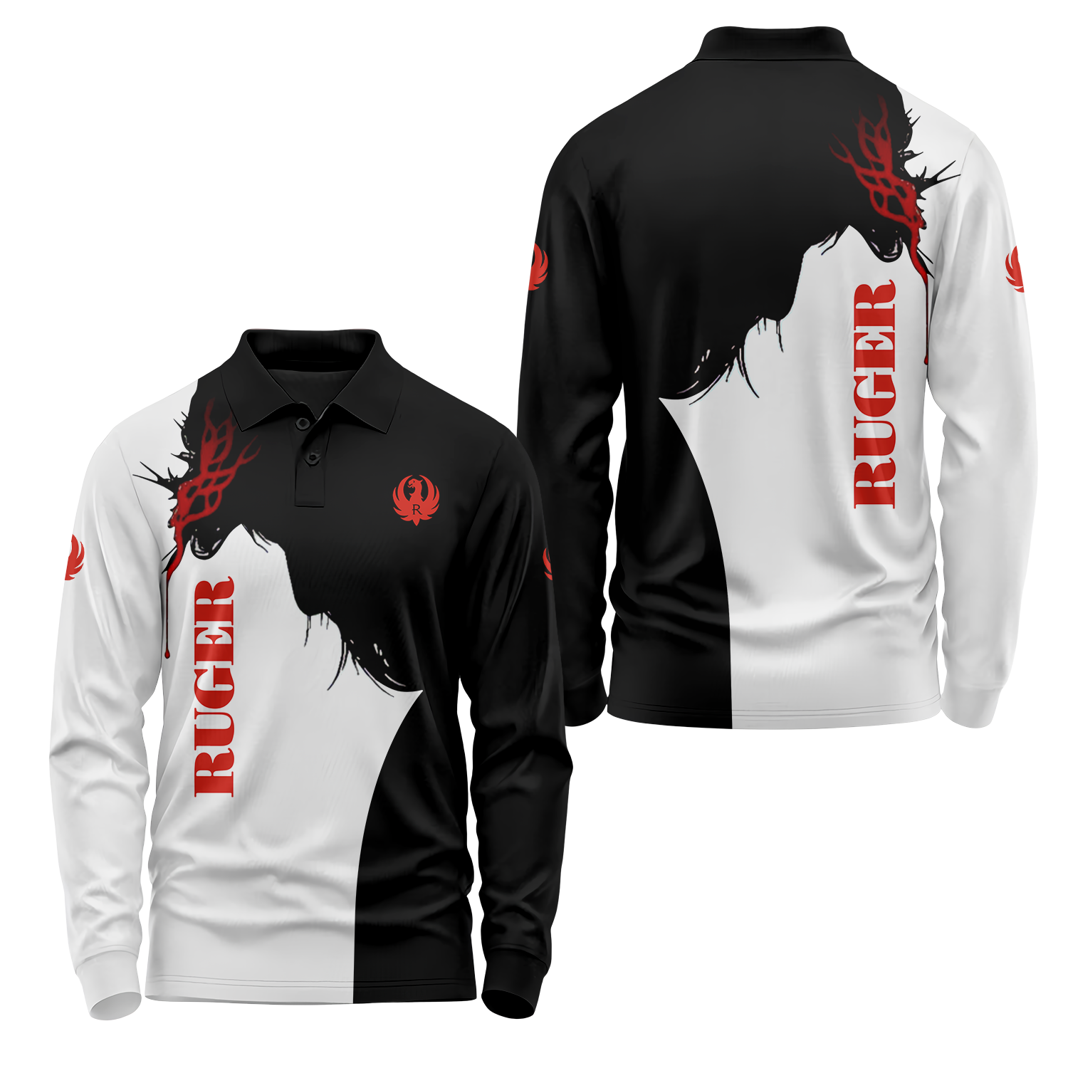 Ruger Long Sleeve Polo USPL2046
