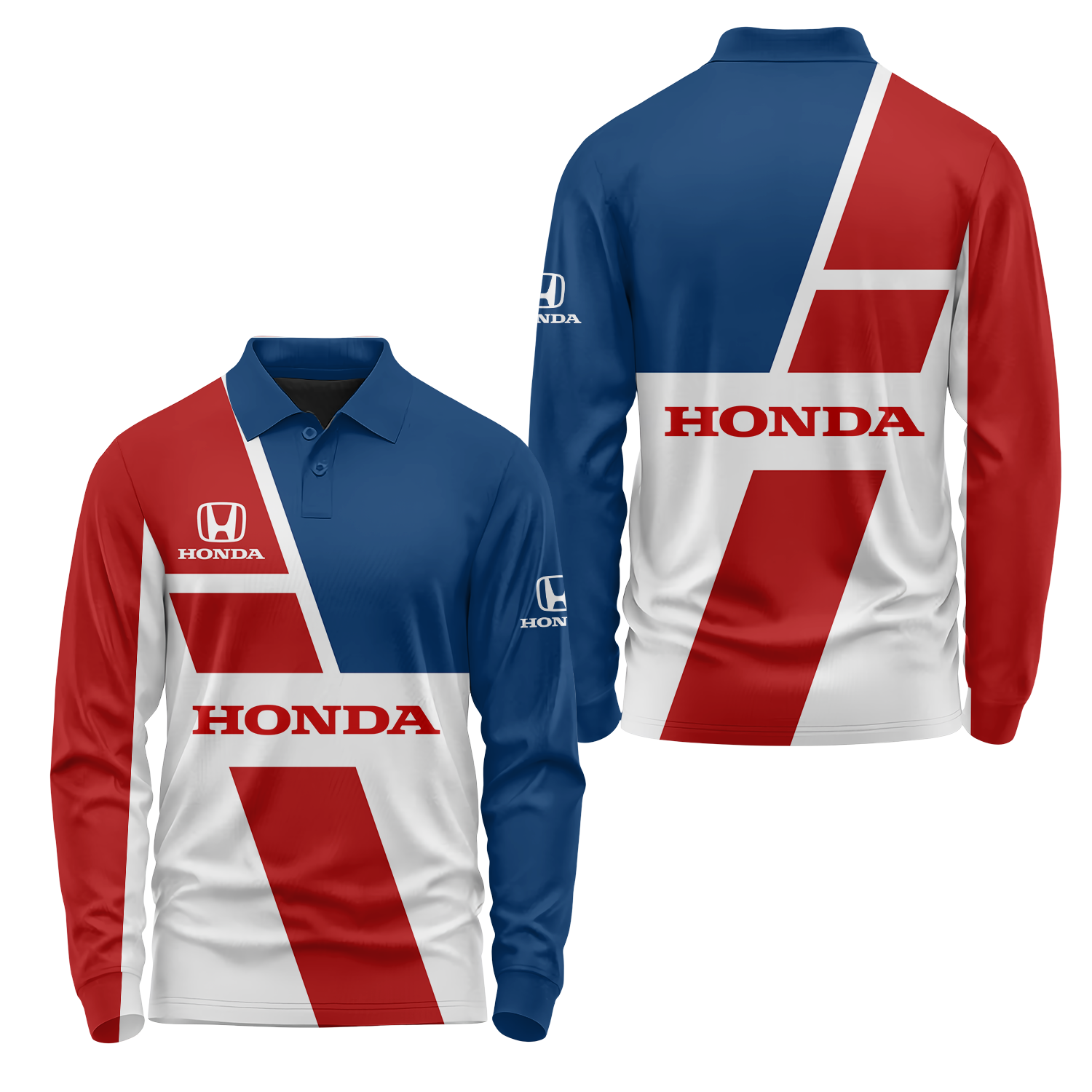 Honda Long Sleeve Polo USPL1060