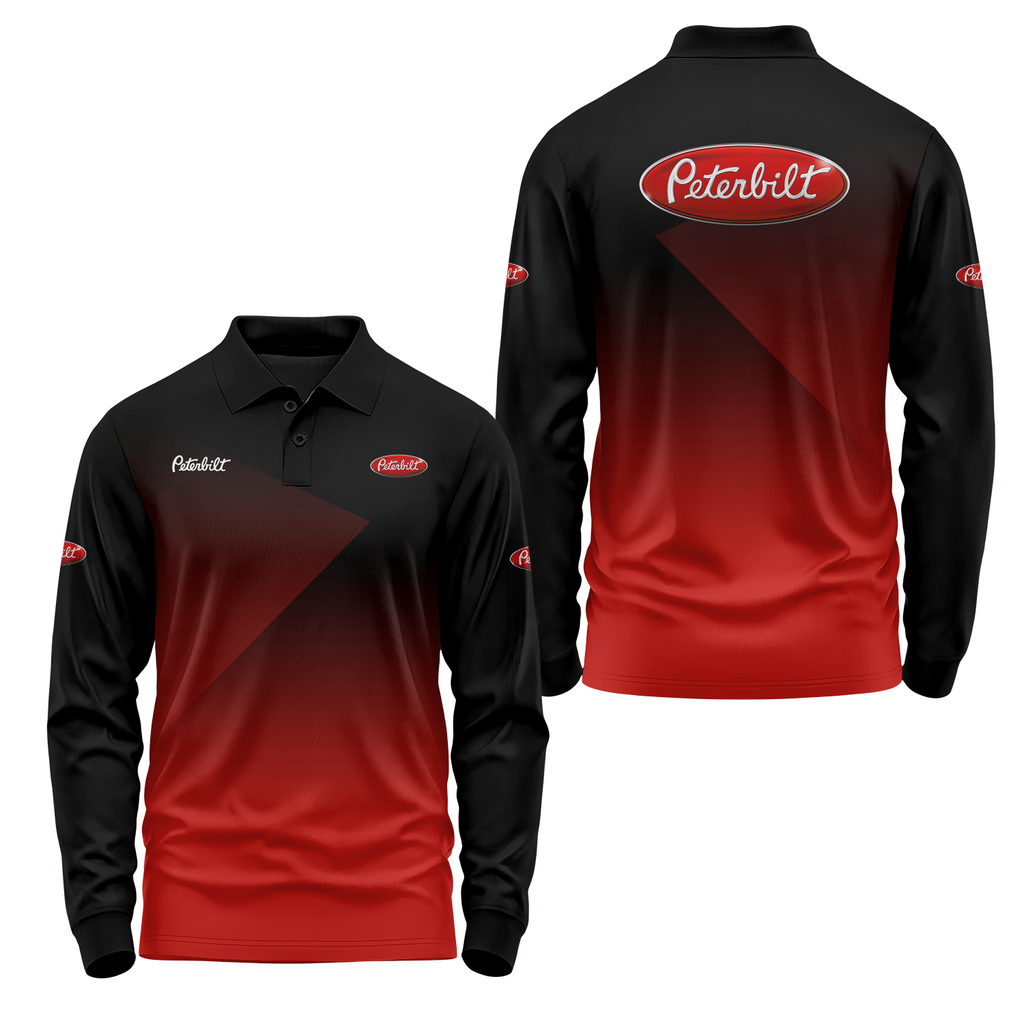 Peterbilt Long Sleeve Polo USPL1709