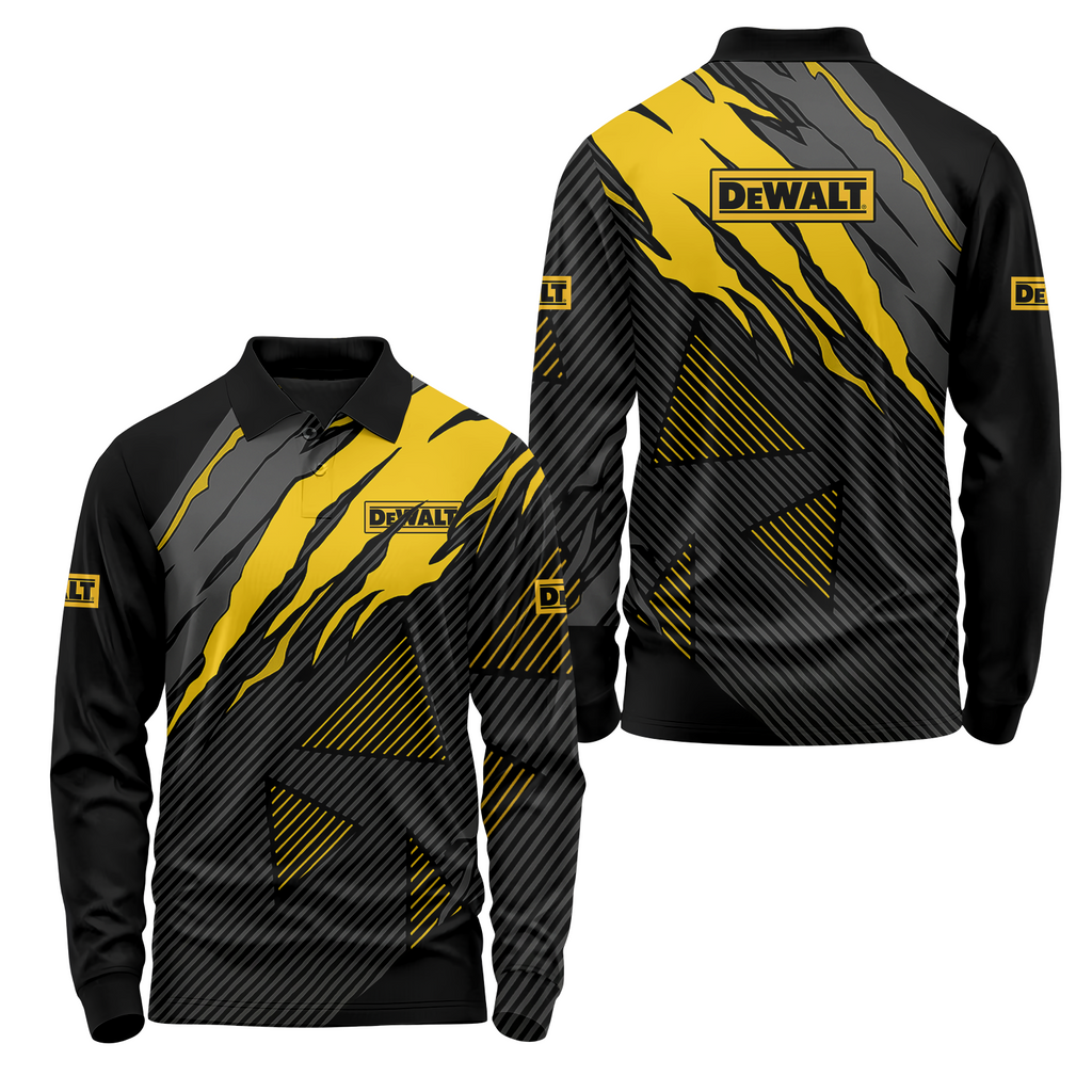 DeWalt Long Sleeve Polo USPL1365