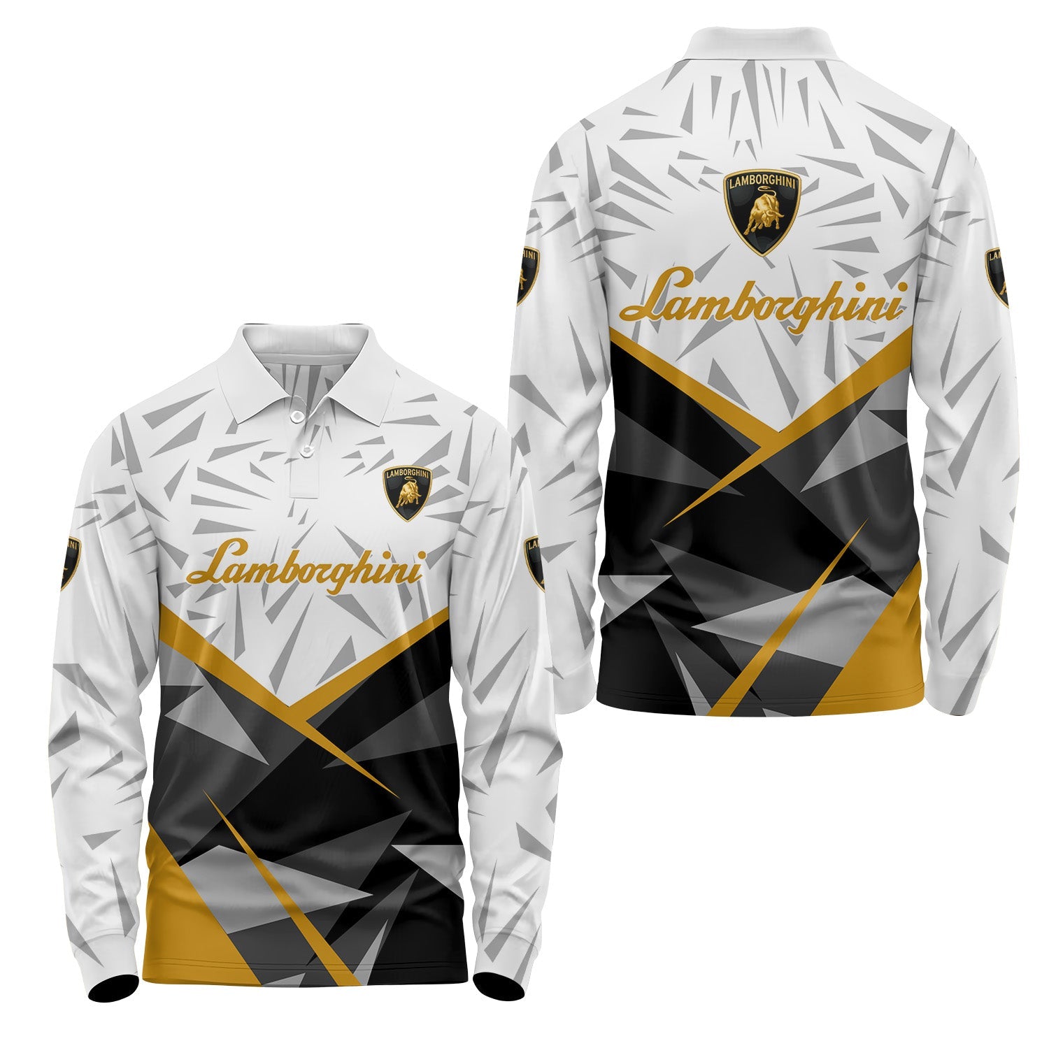 Lamborghini Long Sleeve Polo USPL667