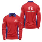 Honda Long Sleeve Polo USPL1059