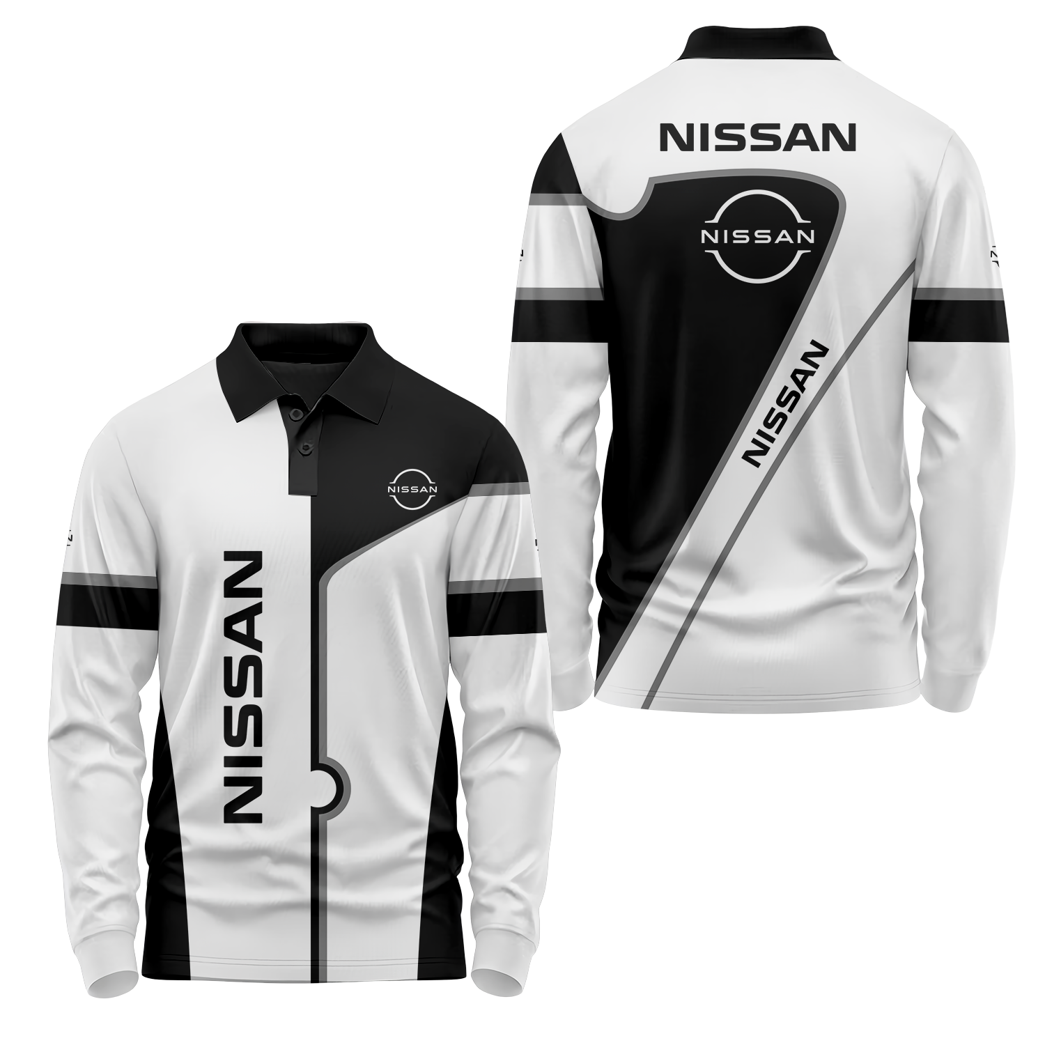 Nissan Long Sleeve Polo USPL1134