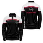 Nissan Long Sleeve Polo USPL1158