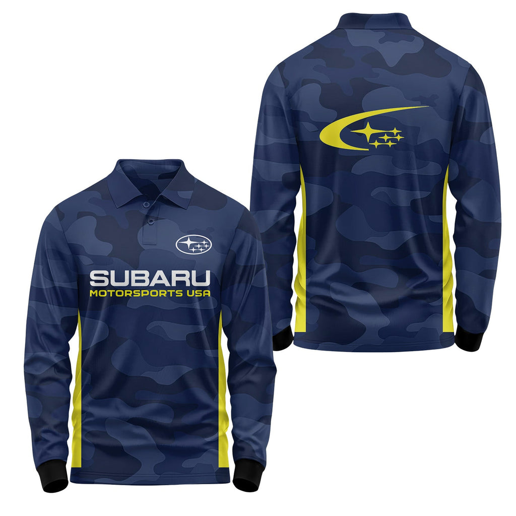 Subaru Long Sleeve Polo USPL969