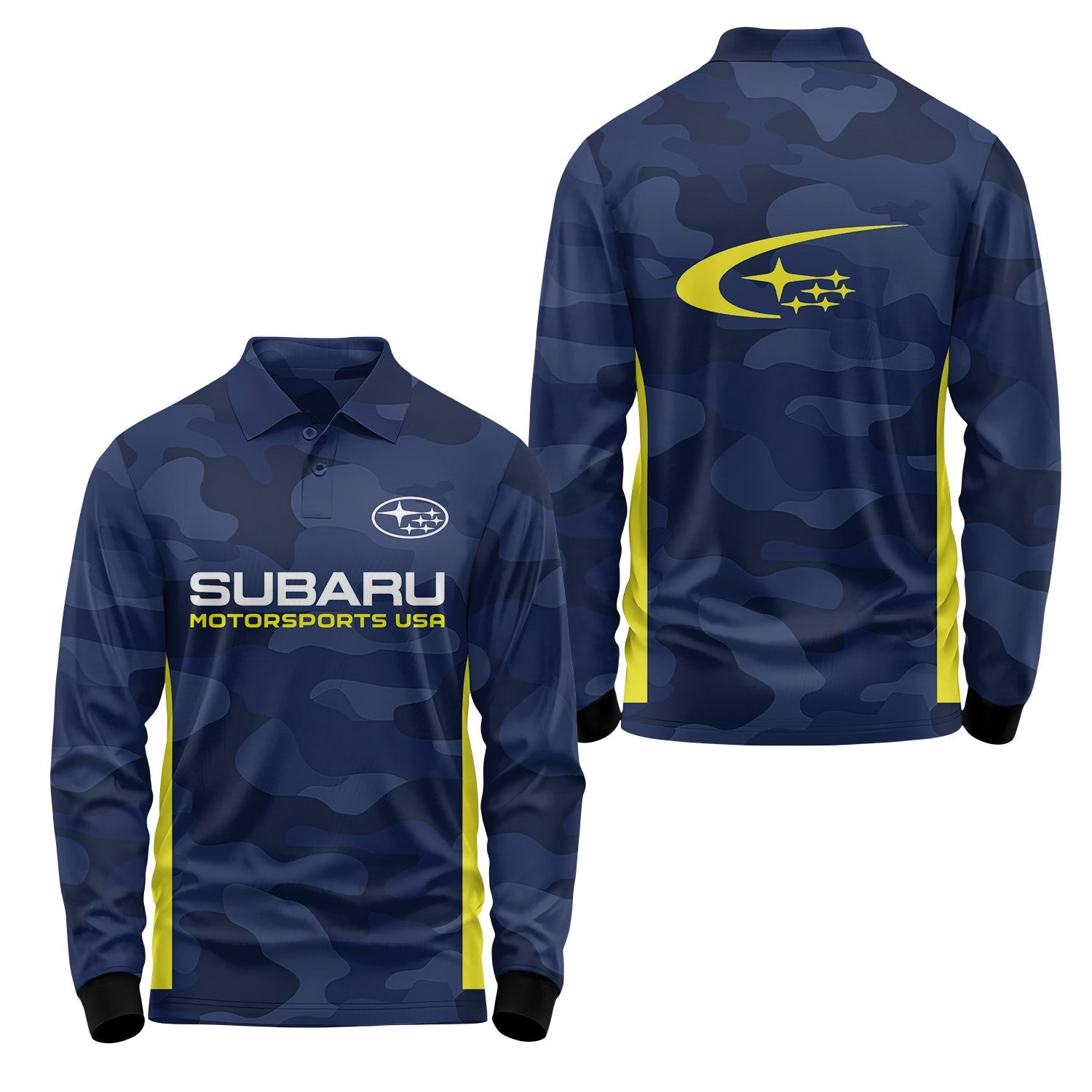 Subaru Long Sleeve Polo USPL969