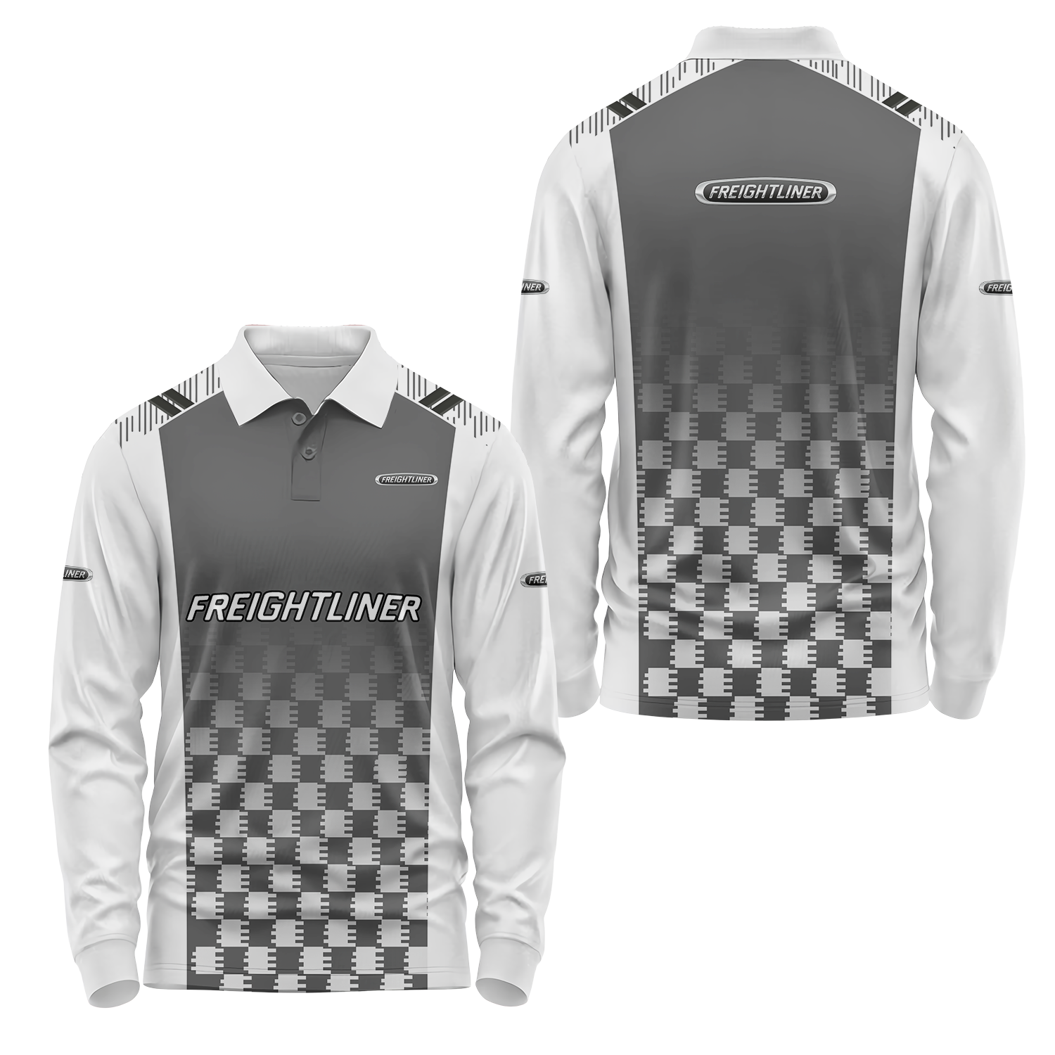 Freightliner Long Sleeve Polo USPL1676