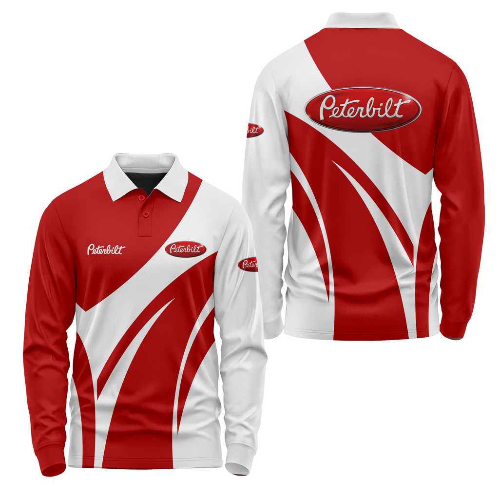 Peterbilt Long Sleeve Polo USPL1719