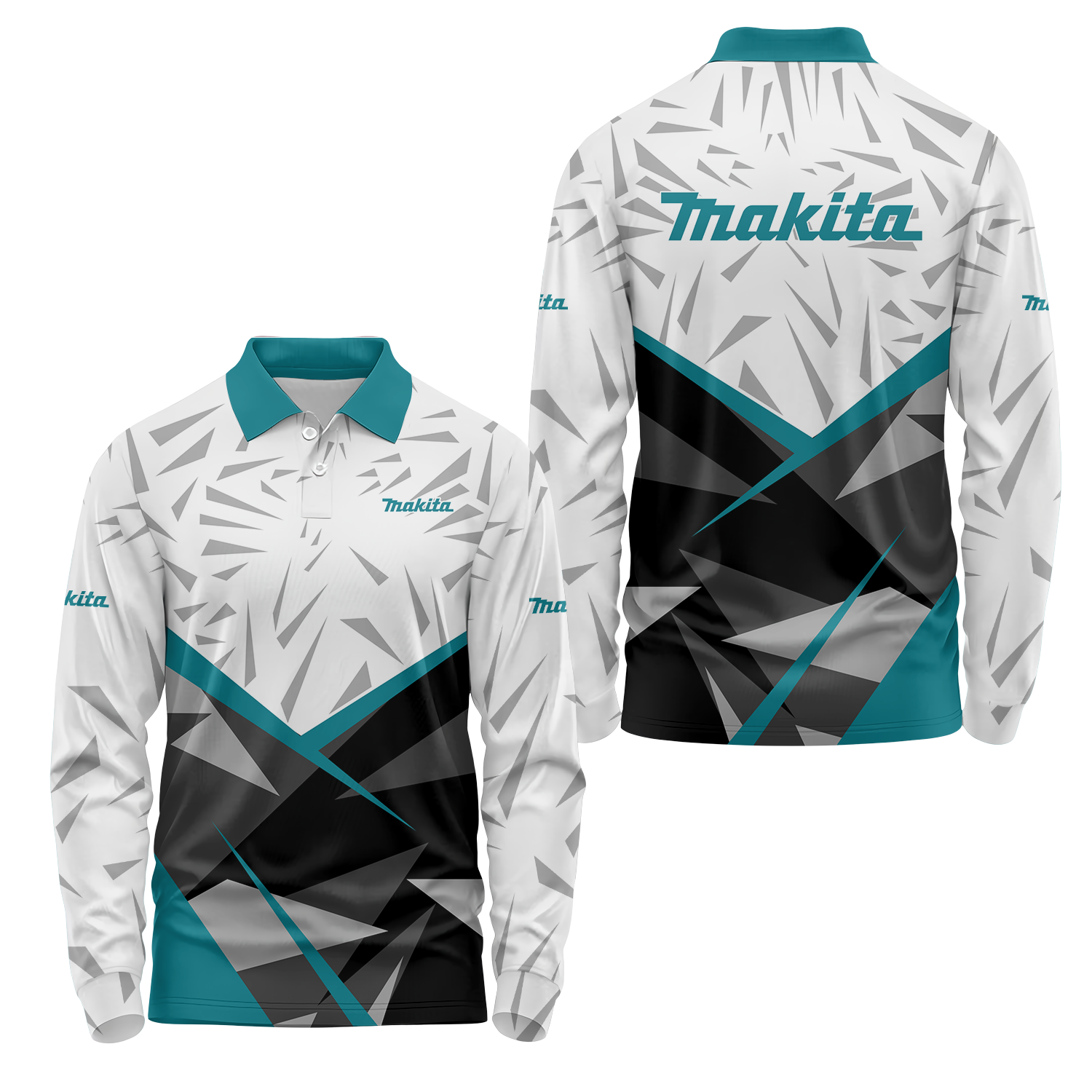 Makita Long Sleeve Polo USPL1430