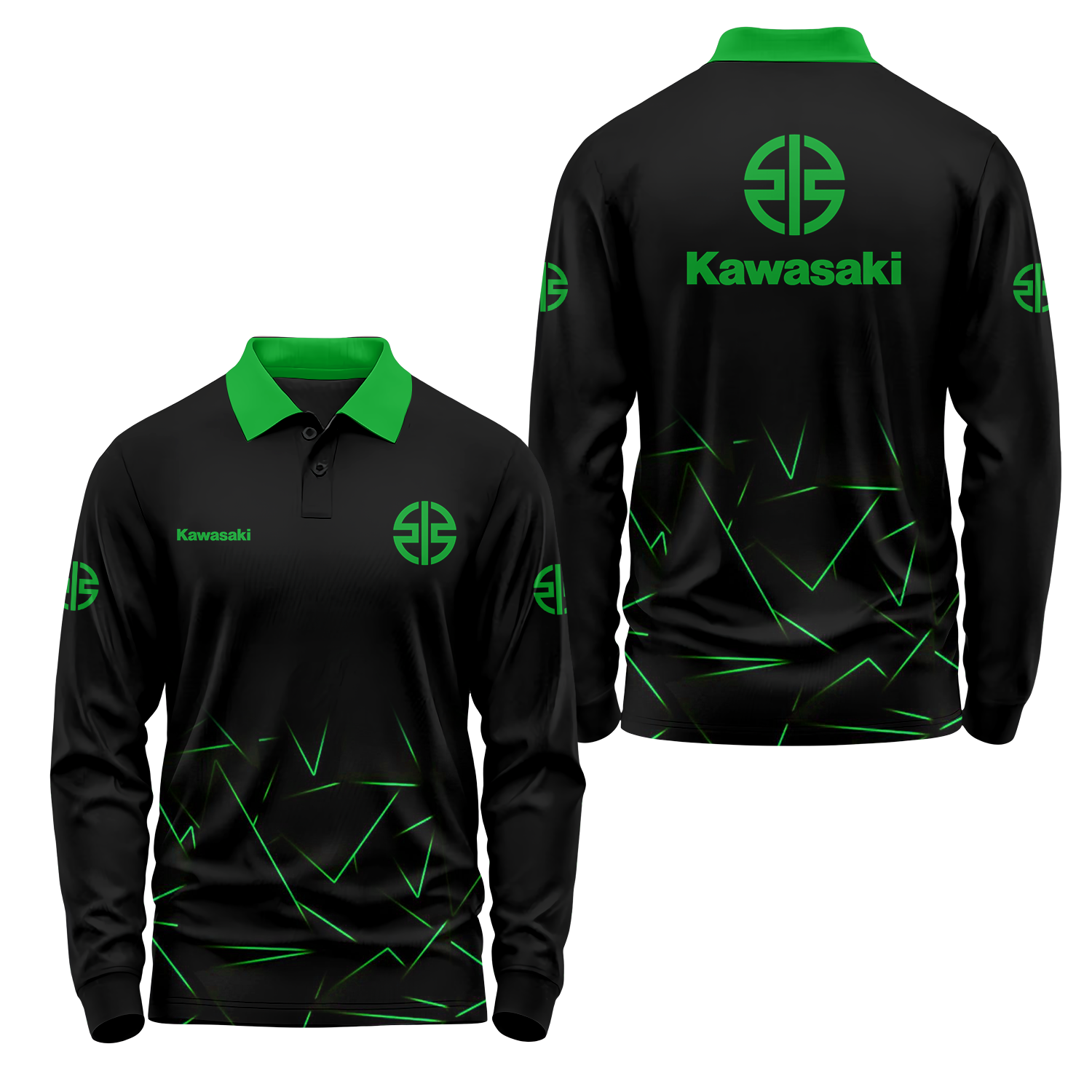 Kawasaki Long Sleeve Polo USPL916