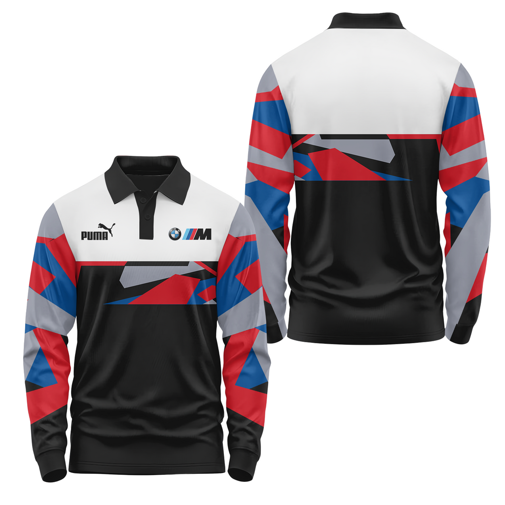 BMW Long Sleeve Polo USPL575