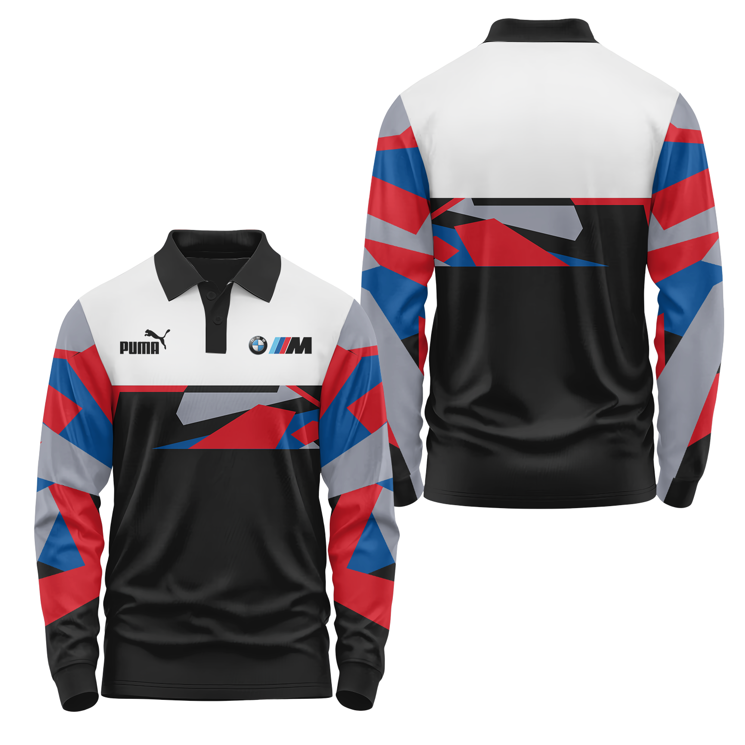 BMW Long Sleeve Polo USPL575