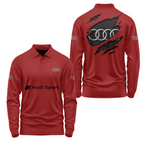 Audi Long Sleeve Polo USPL775