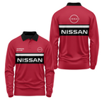 Nissan Long Sleeve Polo USPL1157