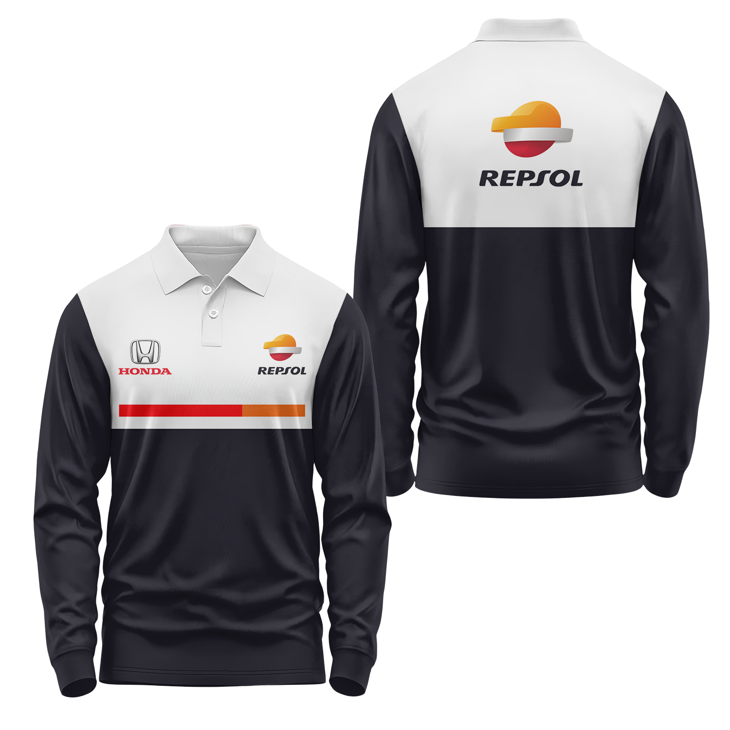 Honda Long Sleeve Polo USPL1051
