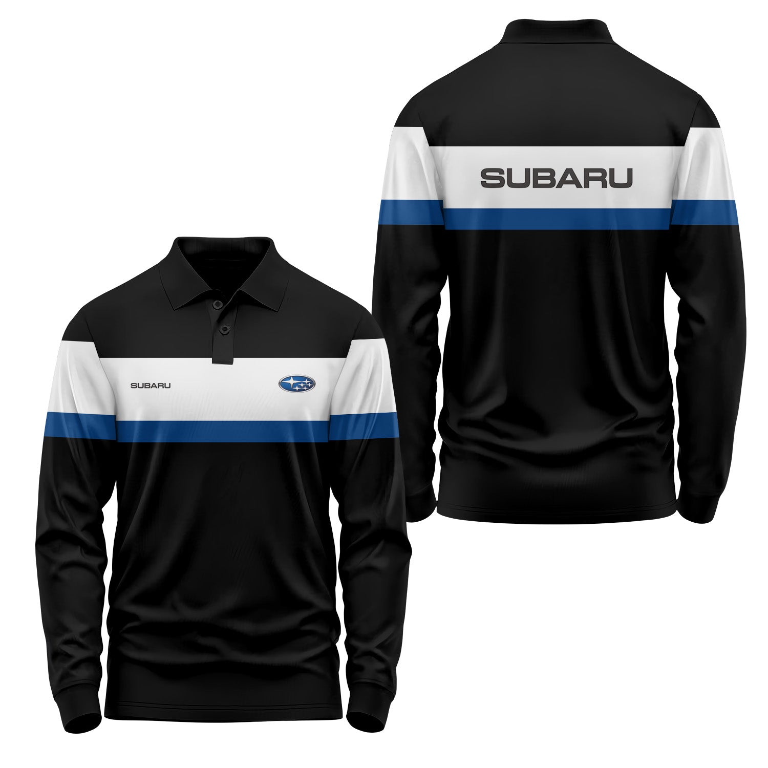 Subaru Long Sleeve Polo USPL979