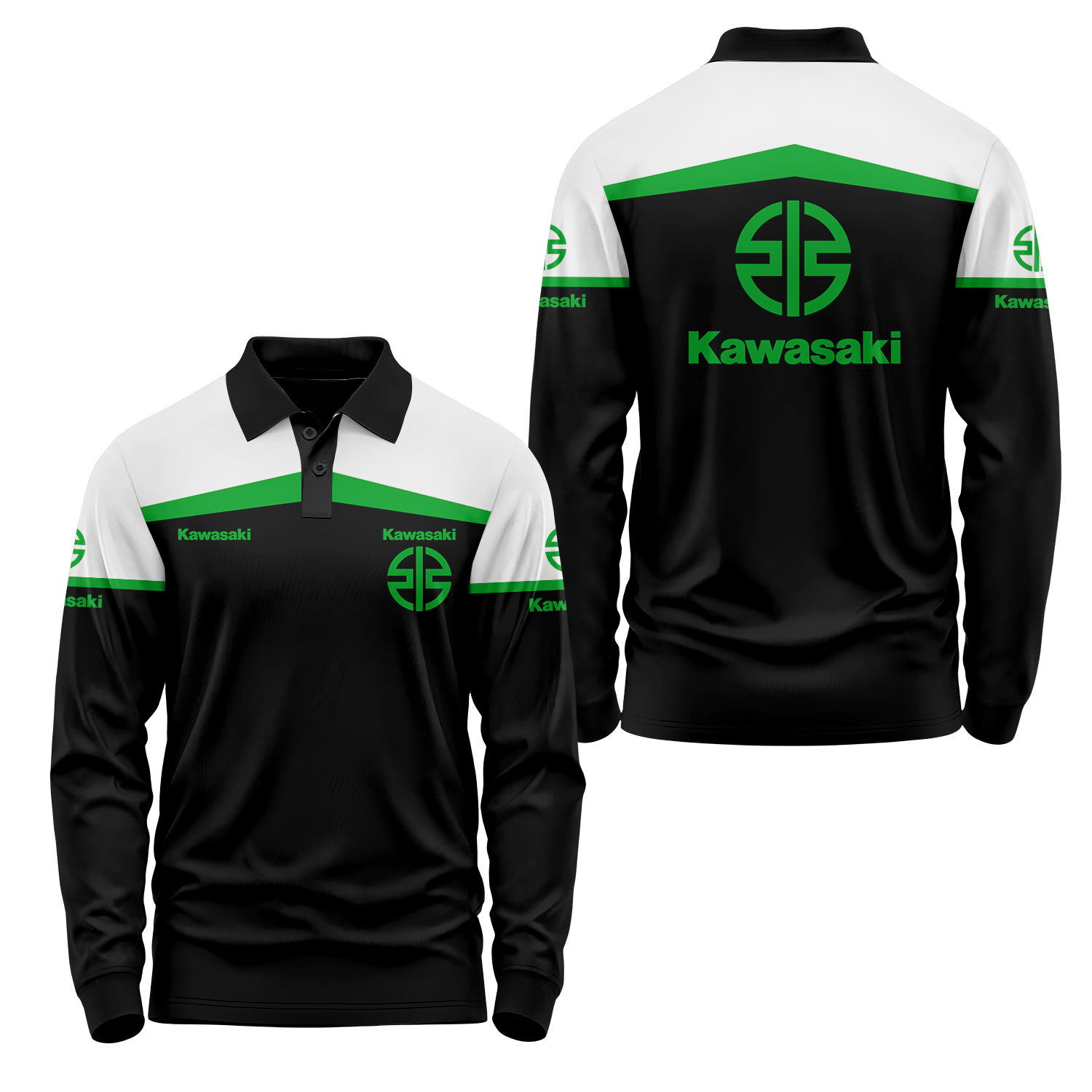 Kawasaki Long Sleeve Polo USPL913