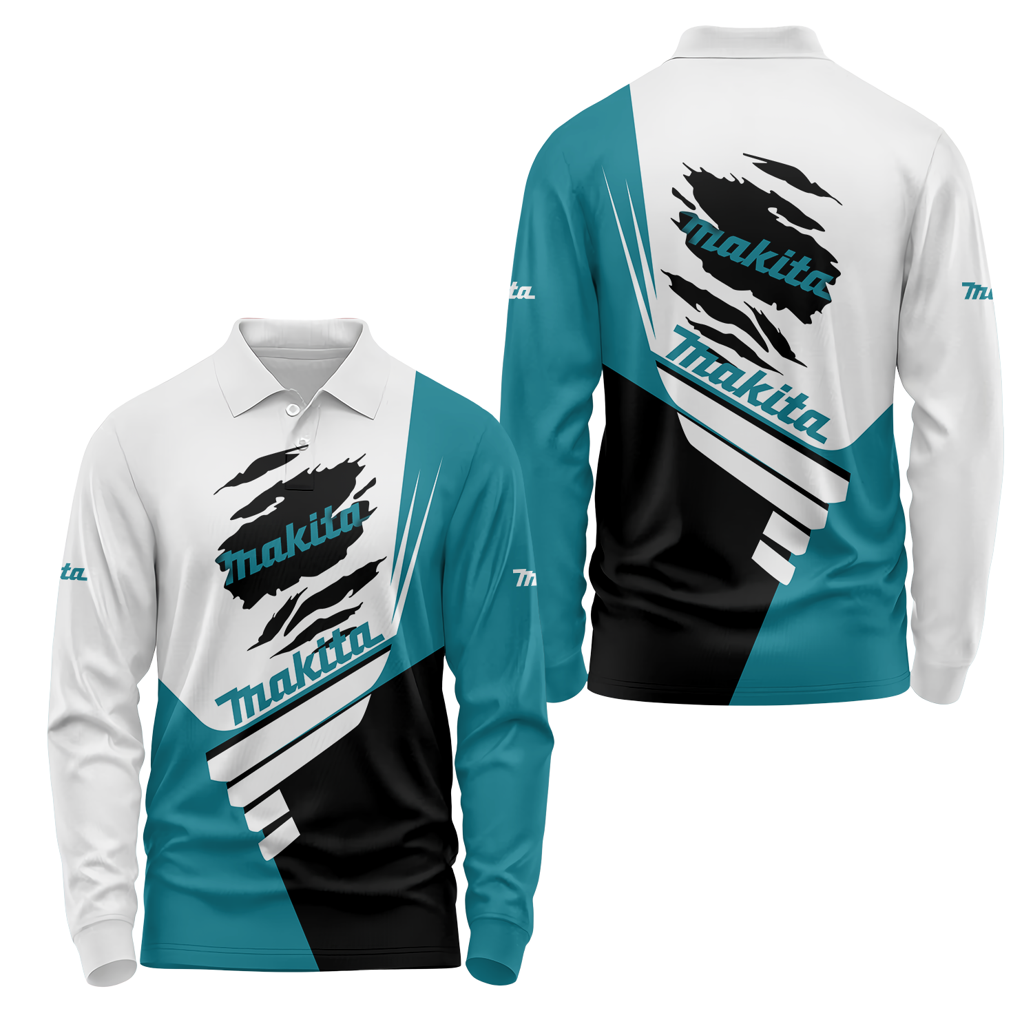Makita Long Sleeve Polo USPL1394