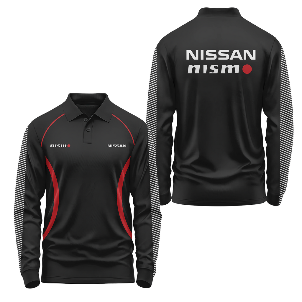 Nissan Long Sleeve Polo USPL1131