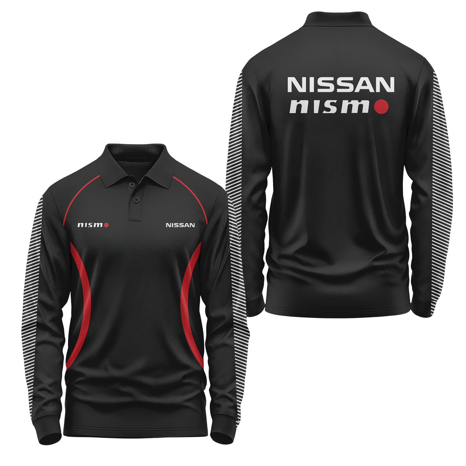 Nissan Long Sleeve Polo USPL1131