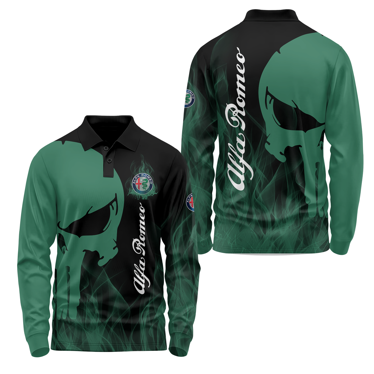 Alfa Romeo Long Sleeve Polo USPL630