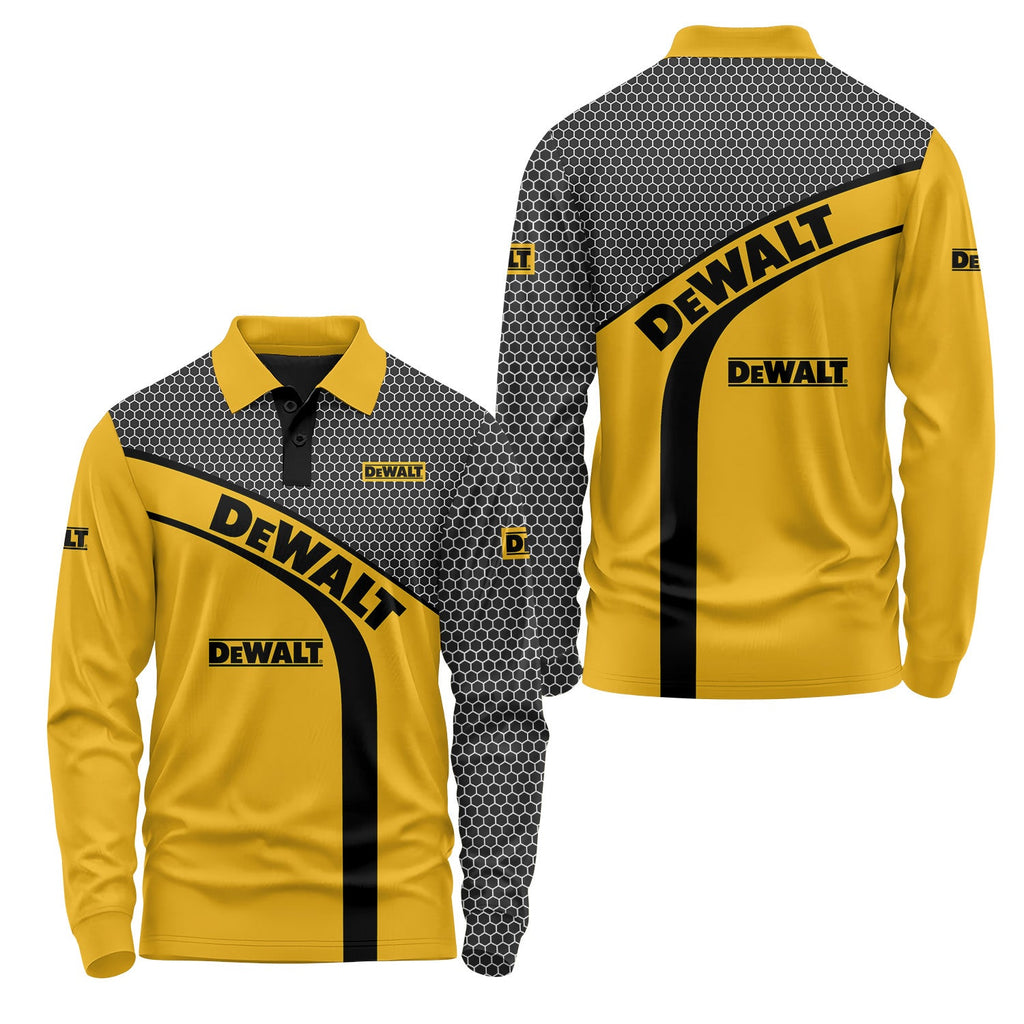 DeWalt Long Sleeve Polo USPL1374