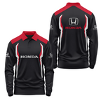 Honda Long Sleeve Polo USPL1056