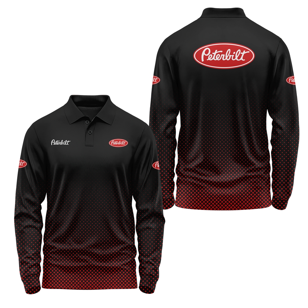 Peterbilt Long Sleeve Polo USPL1713