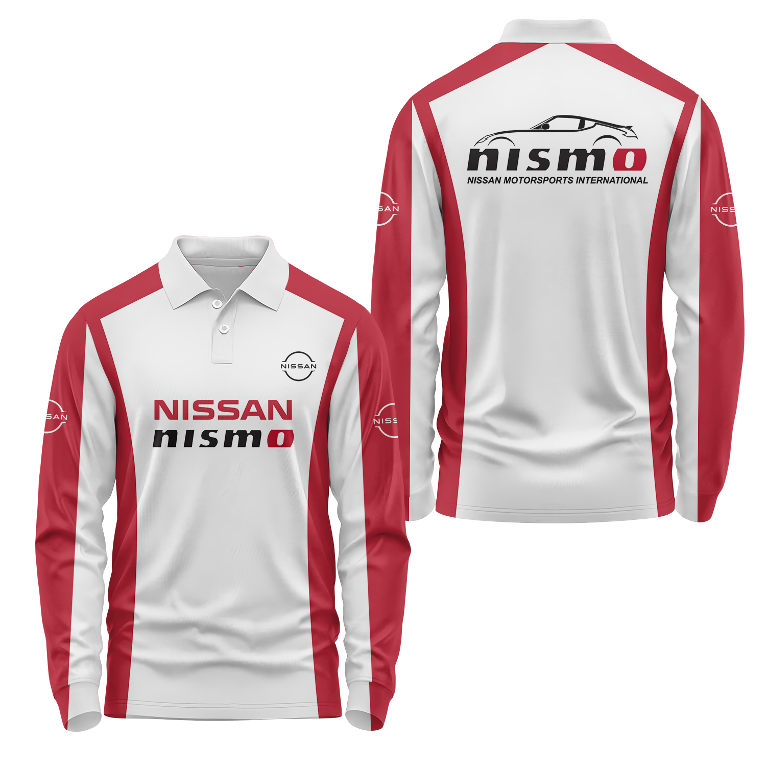 Nissan Long Sleeve Polo USPL1122