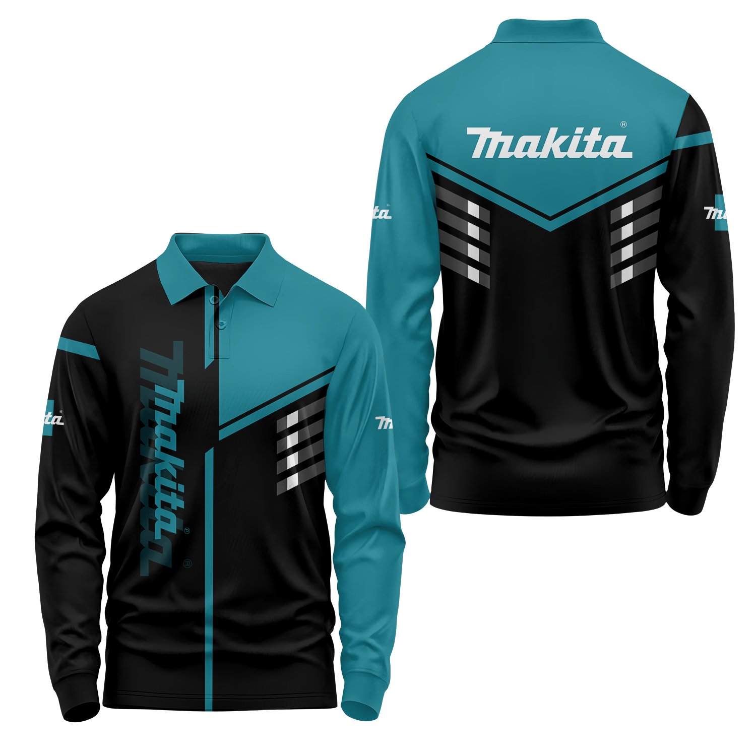 Makita Long Sleeve Polo USPL1396
