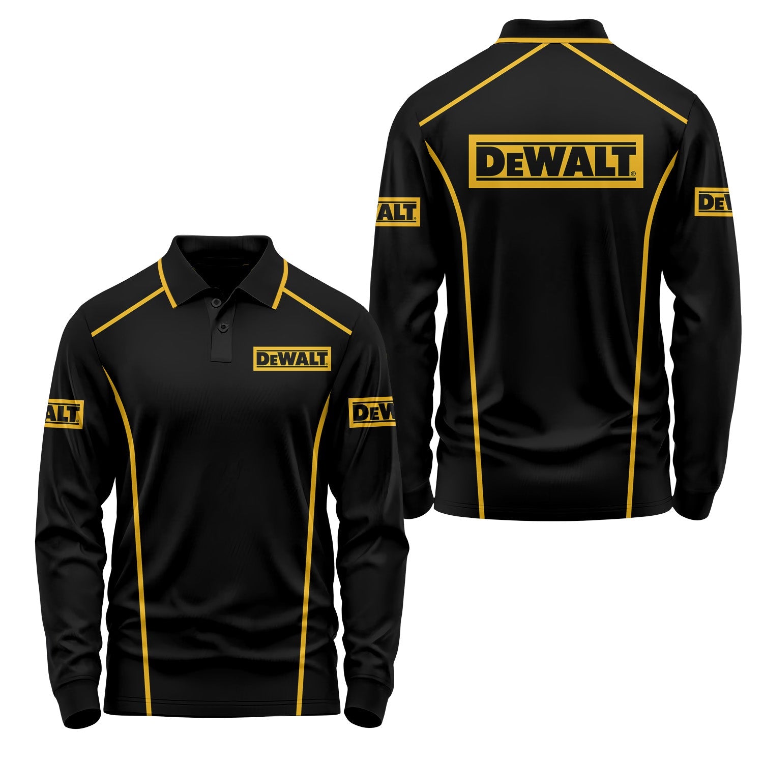 DeWalt Long Sleeve Polo USPL1376