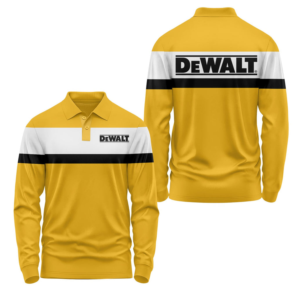 DeWalt Long Sleeve Polo USPL1369