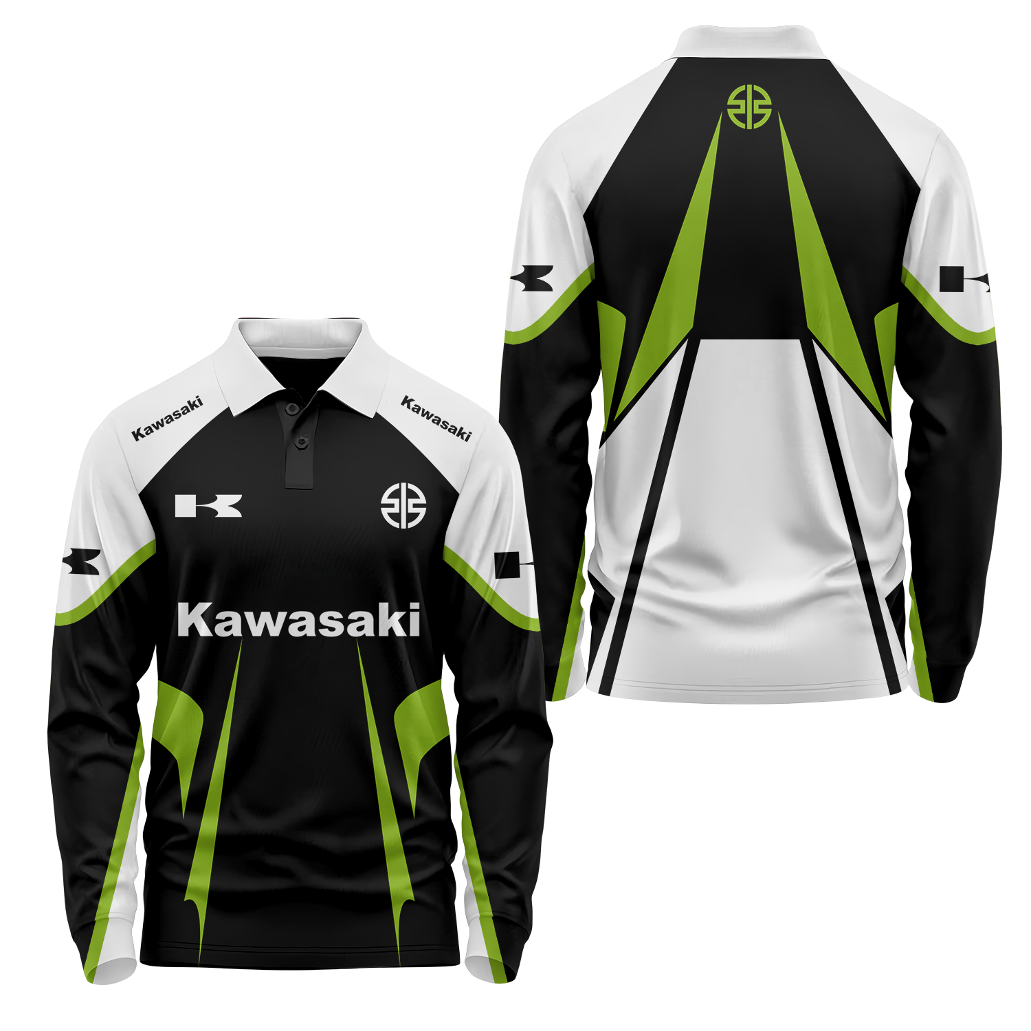 Kawasaki Long Sleeve Polo USPL879