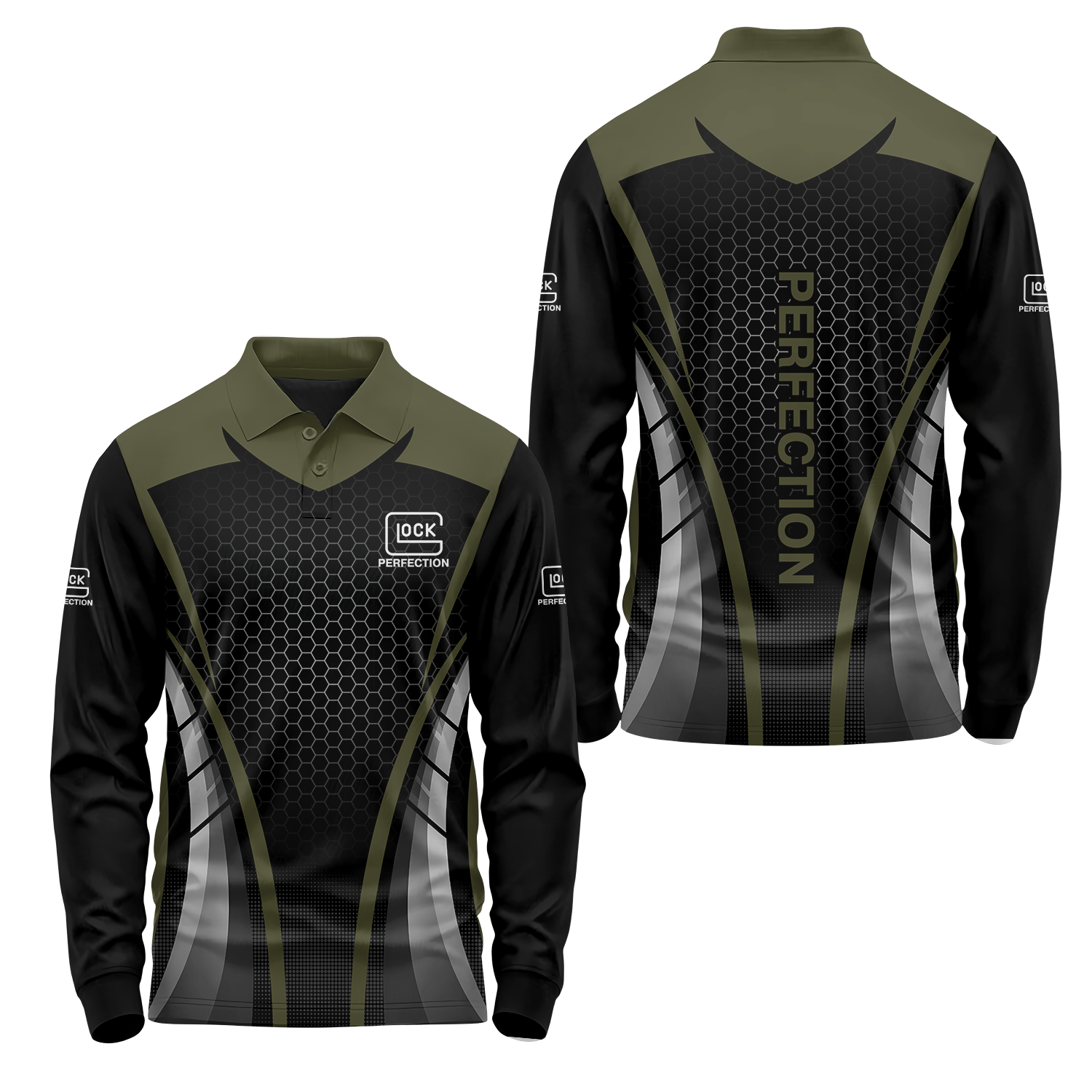 Glock Long Sleeve Polo USPL2272