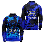 Hyundai Long Sleeve Polo USPL1194
