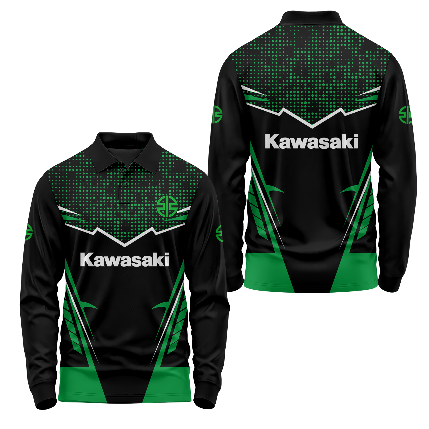 Kawasaki Long Sleeve Polo USPL909