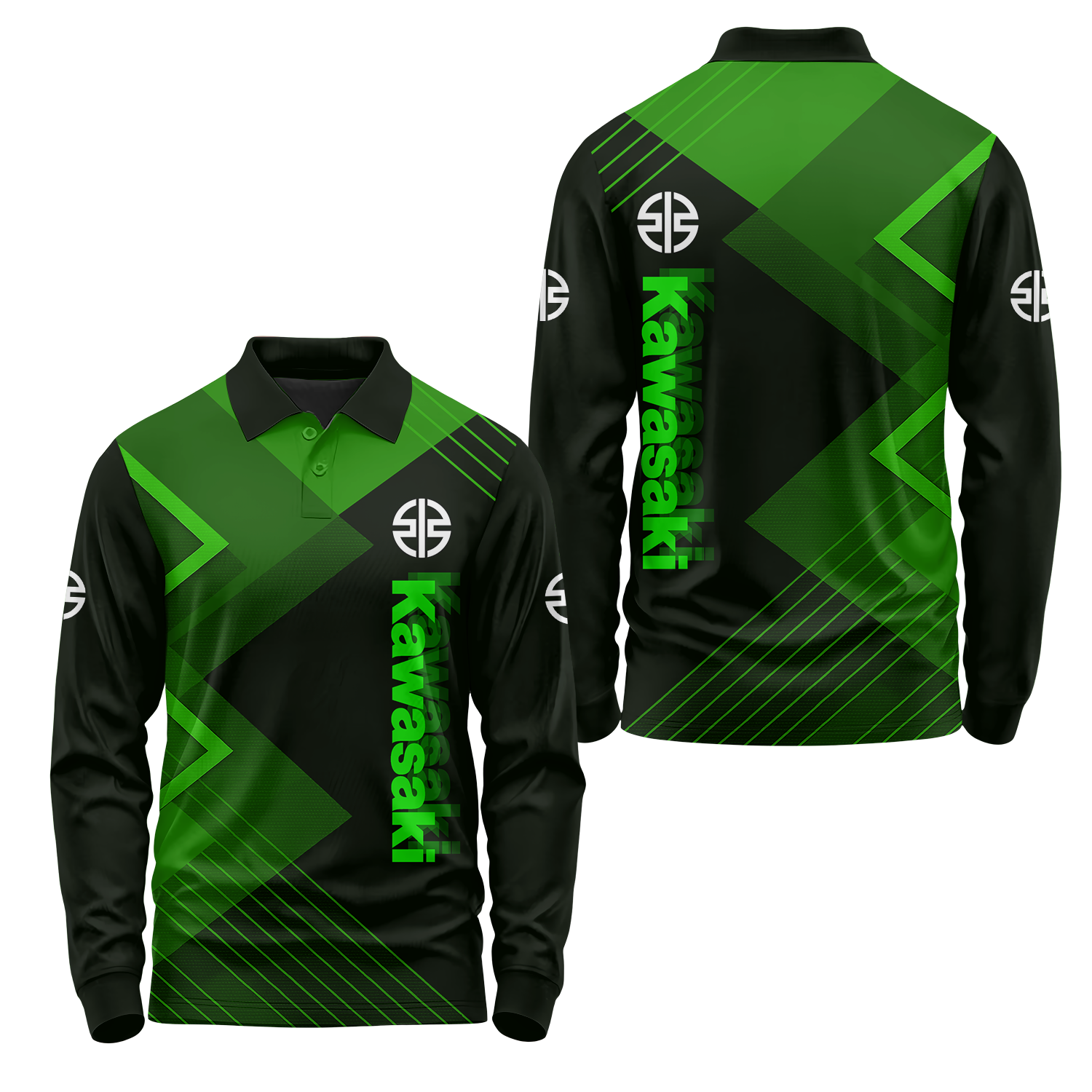 Kawasaki Long Sleeve Polo USPL908