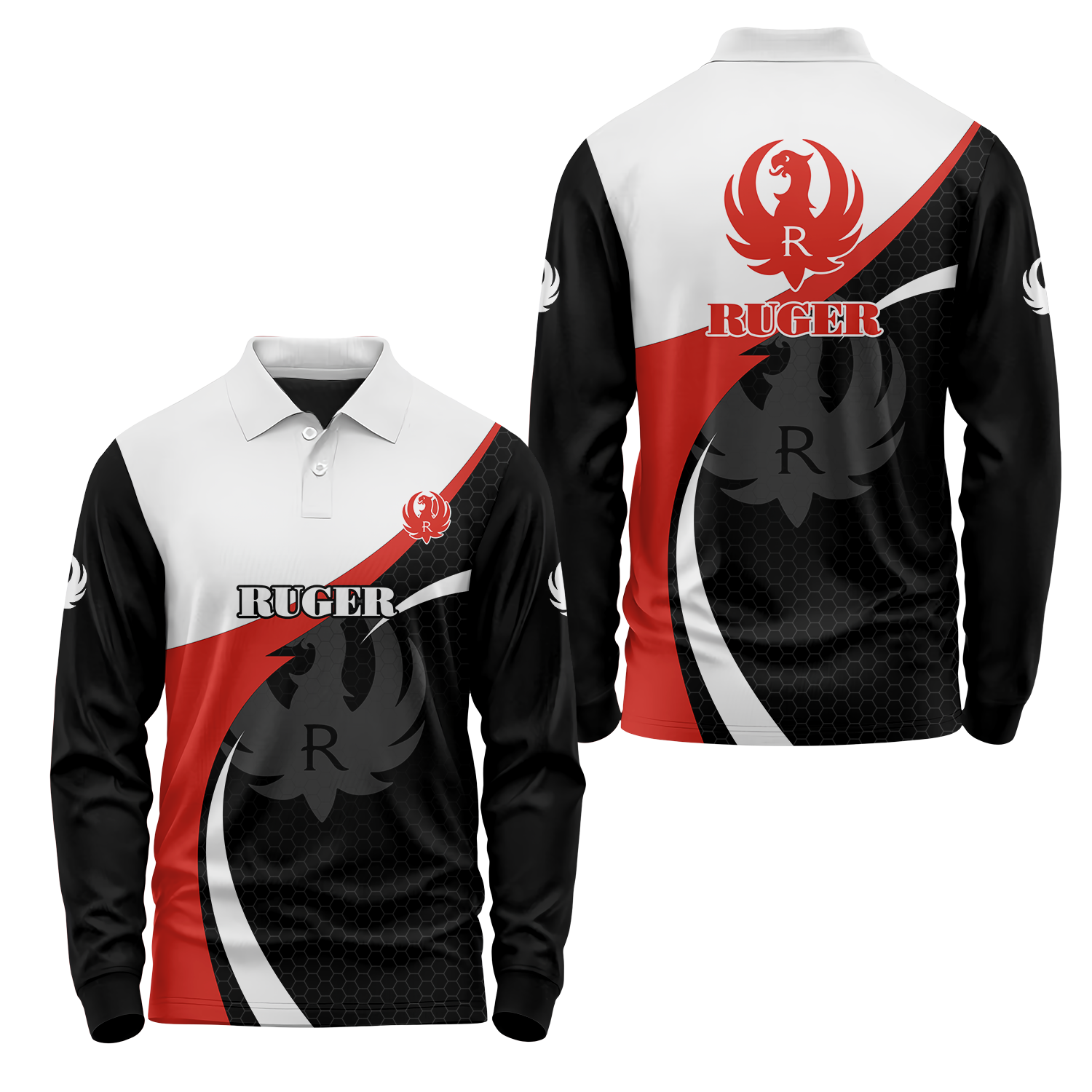 Ruger Long Sleeve Polo USPL2042
