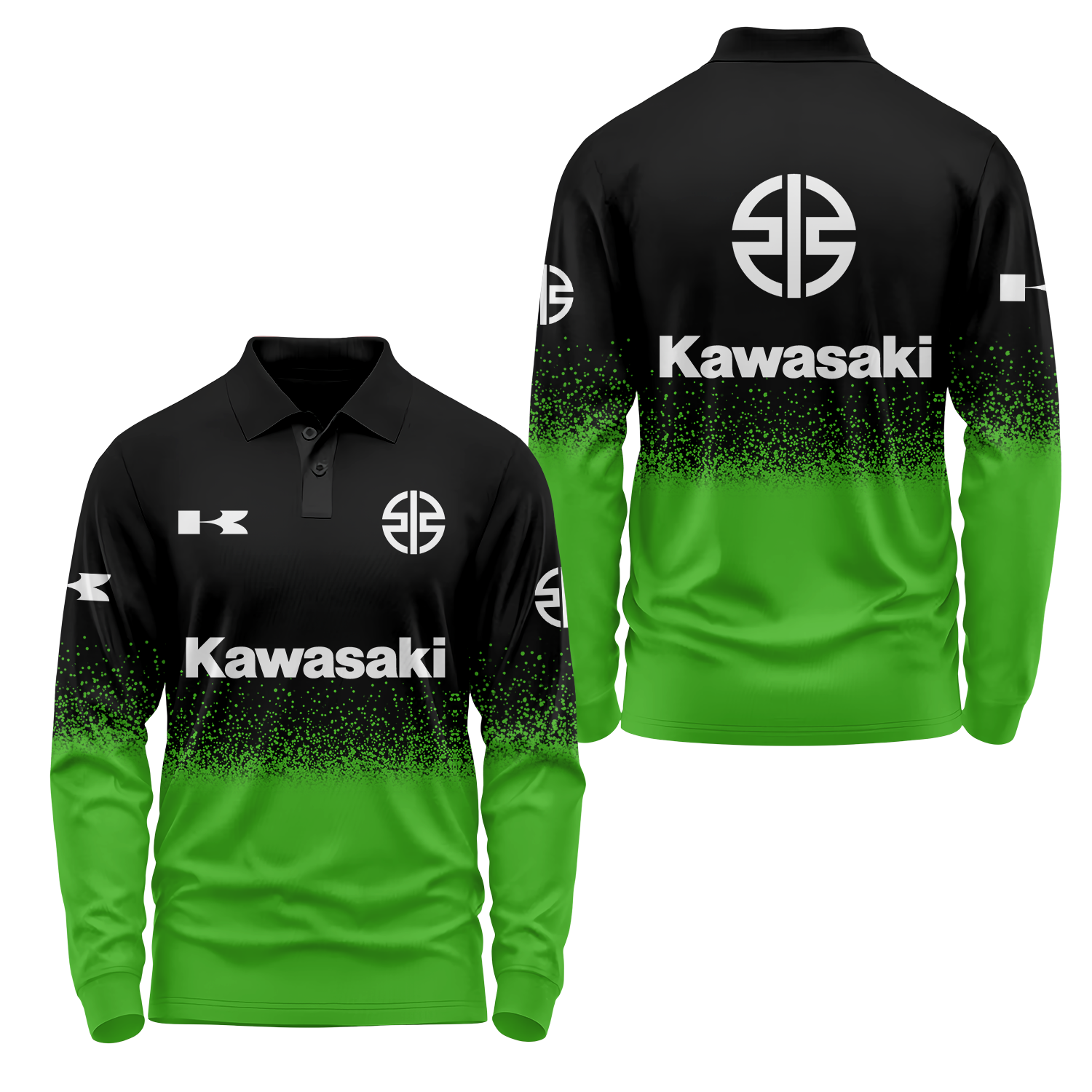 Kawasaki Long Sleeve Polo USPL880
