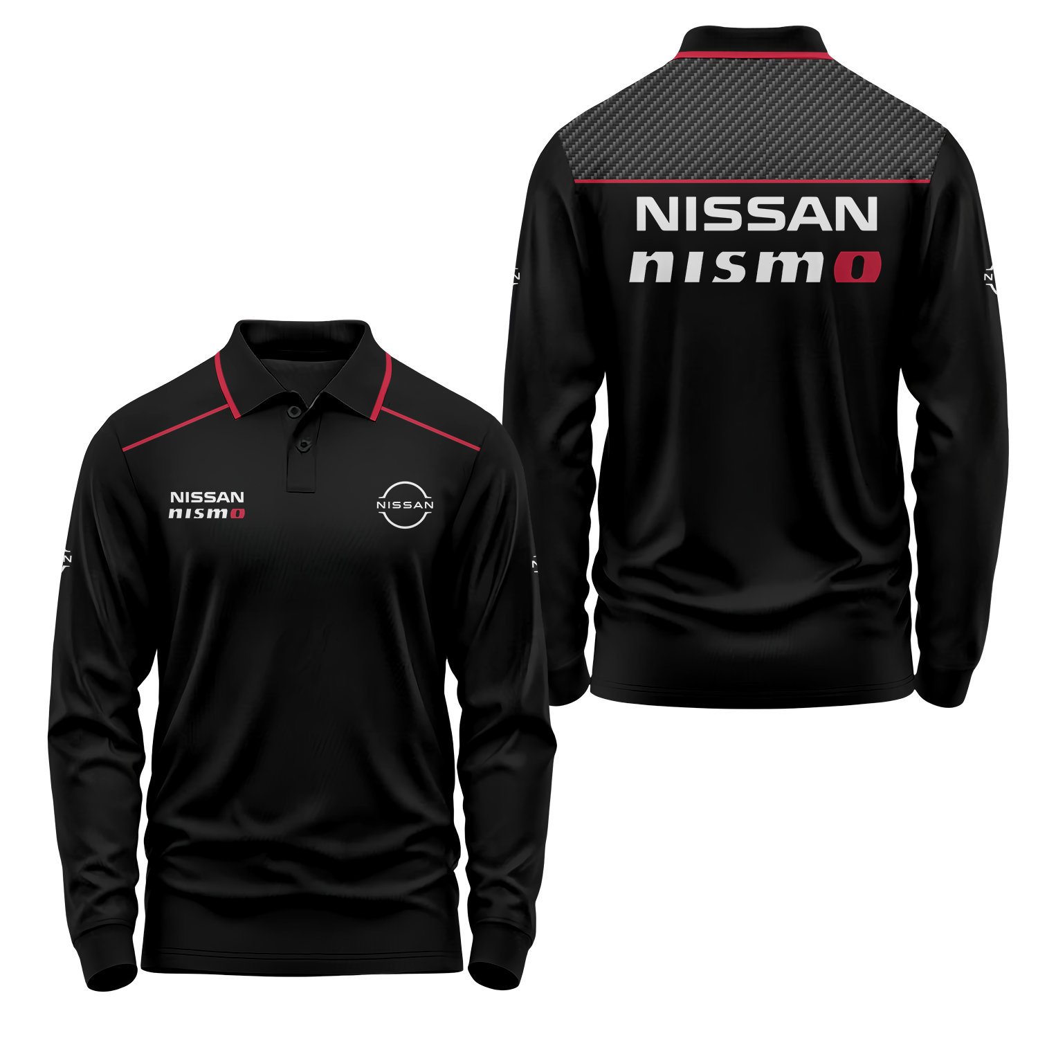 Nissan Long Sleeve Polo USPL1155