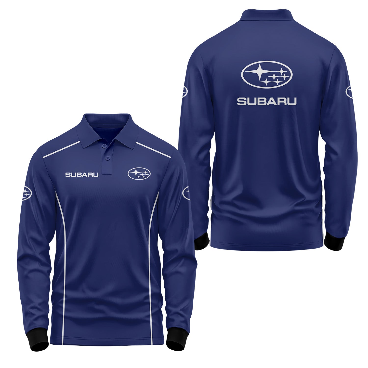 Subaru Long Sleeve Polo USPL980