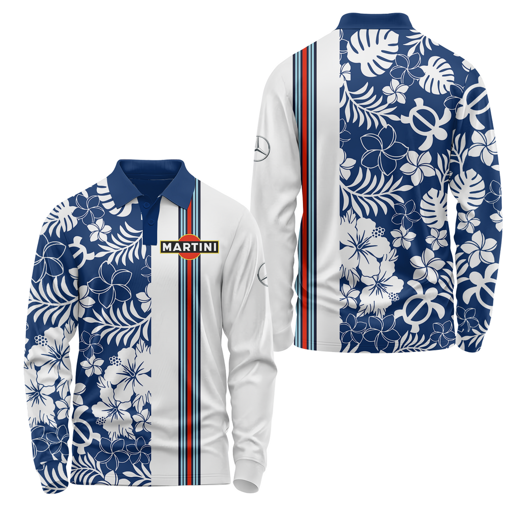Mercedes Long Sleeve Polo USPL127