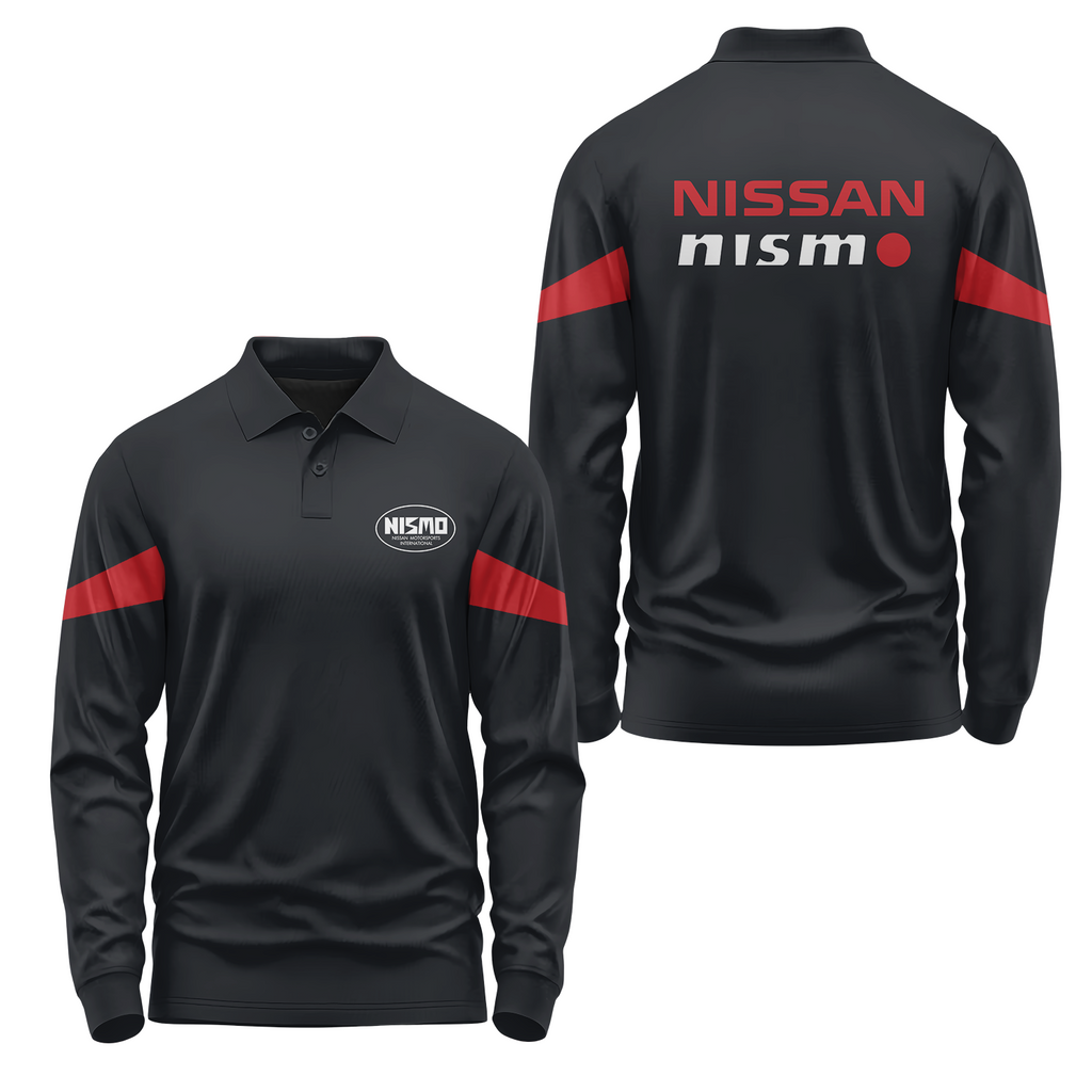 Nissan Long Sleeve Polo USPL1124