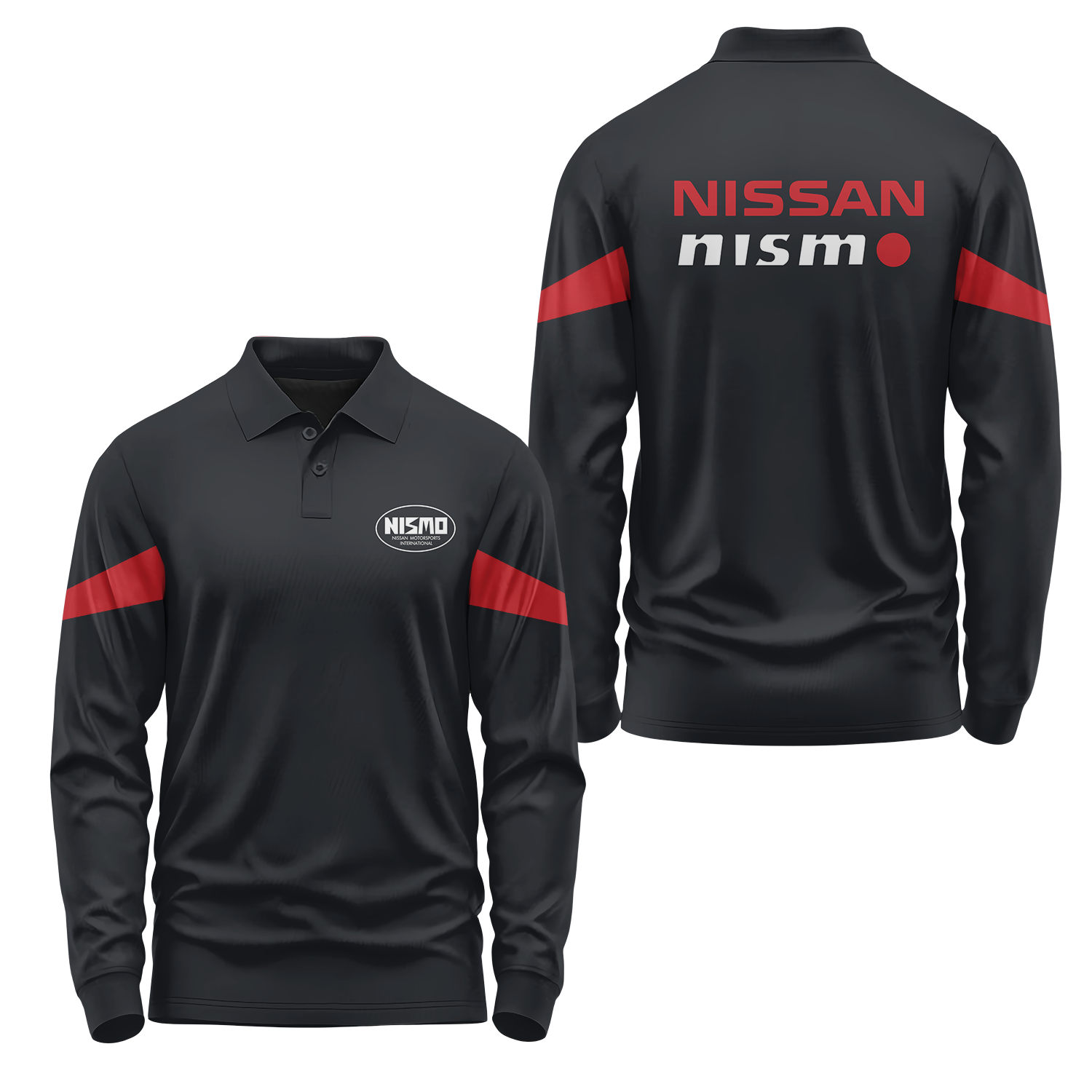 Nissan Long Sleeve Polo USPL1124