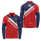 Honda Long Sleeve Polo USPL1058
