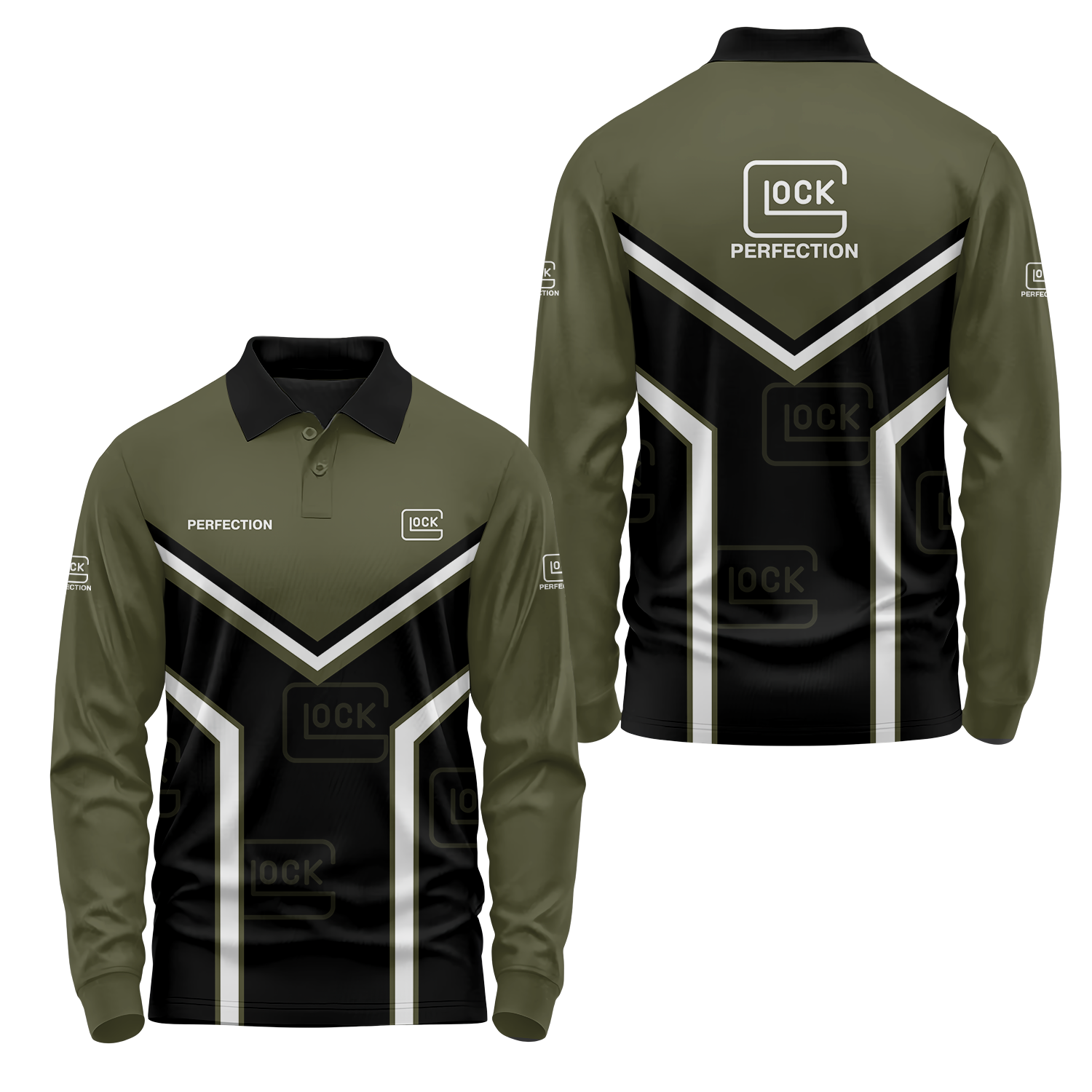 Glock Long Sleeve Polo USPL2293