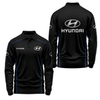 Hyundai Long Sleeve Polo USPL1197