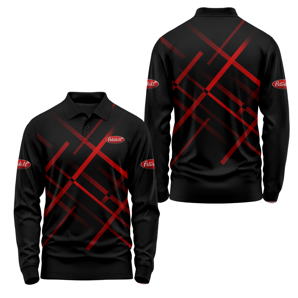 Peterbilt Long Sleeve Polo USPL1720